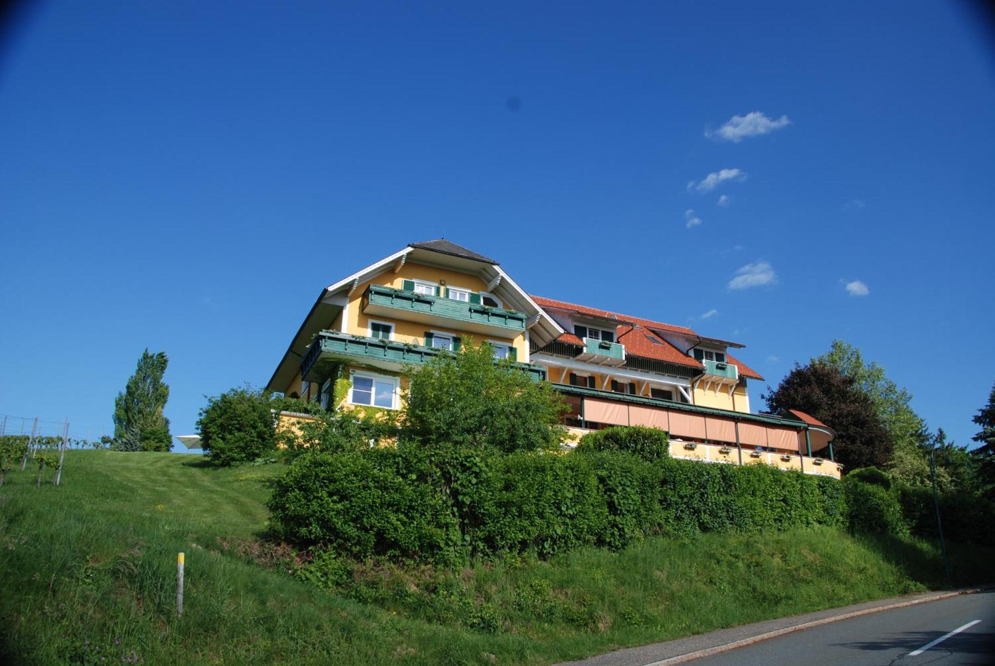 Naturpark-.Weinbergferienhaus Kitzeck im Sausal Bagian luar foto