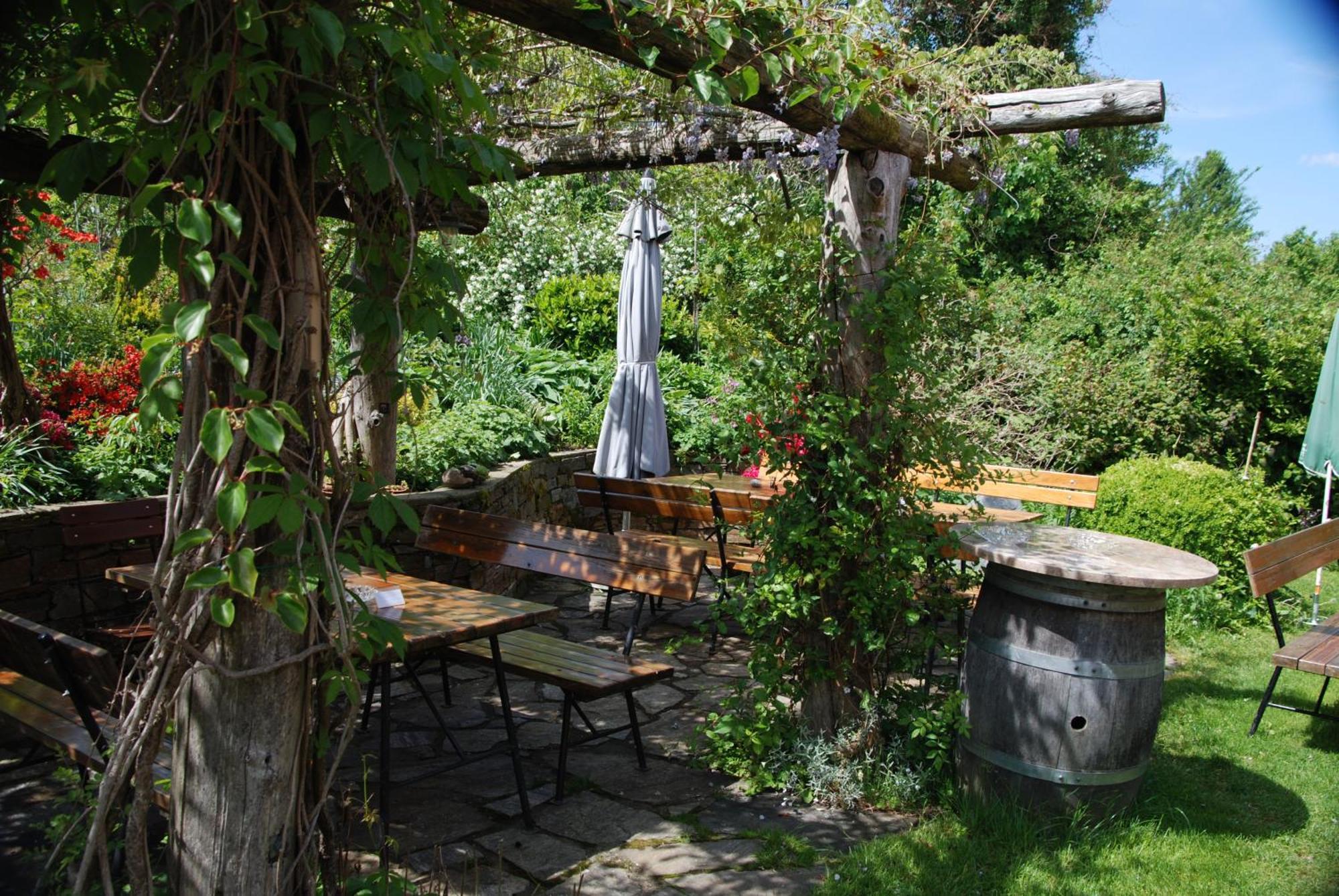 Naturpark-.Weinbergferienhaus Kitzeck im Sausal Bagian luar foto